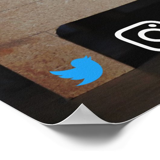 おもしろい実在地葉書き込み ポスター (角)