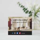 おもしろい実在地葉書 ポストカード (スタンド正面)