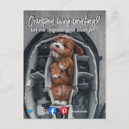 おもしろい実在地葉書 ポストカード (正面)