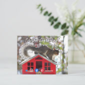 おもしろい実在所詰め ポストカード (スタンド正面)