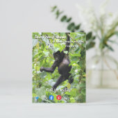 おもしろい実在財はつる除 ポストカード (スタンド正面)