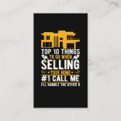 おもしろい実在 Estate Agent Umore Property Broker 名刺 (正面)