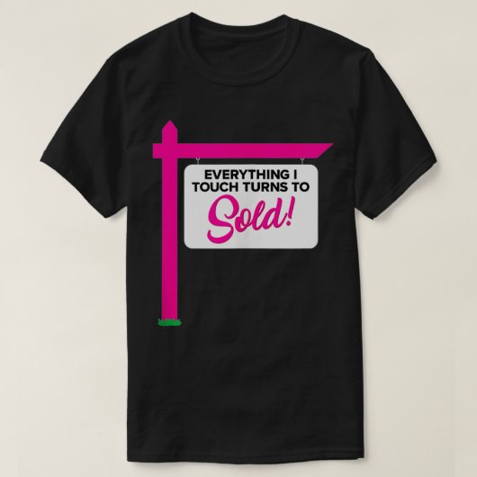 おもしろい実在Cute Estate Agent Tシャツ (デザイン正面)