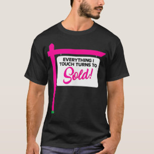 おもしろい実在Cute Estate Agent Tシャツ