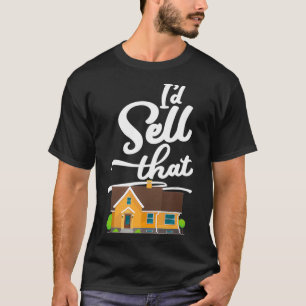 おもしろい実在Estate Agentの不動産仲介業者Idが_1 Tシャツ