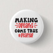 おもしろい実在Estate Agent Home Broker不動産仲介業者 缶バッジ (正面)