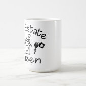 おもしろい実在Estate Agent House Broker不動産仲介業者 コーヒーマグカップ (中央)