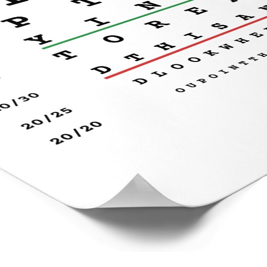 おもしろい室 ポスター (角)