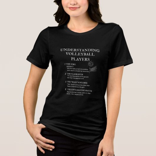 おもしろい宮廷生活ユーモア トライブレンドTシャツ (正面)
