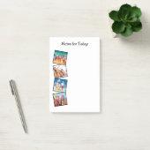 おもしろい家族の休暇の写真メモ今日の投稿 ポストイット (オフィス)