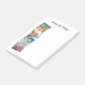 おもしろい家族の休暇の写真メモ今日の投稿 ポストイット (アングル)