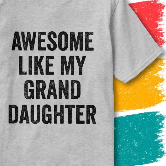 おもしろい家族の名言 素敵な私の孫娘 Tシャツ