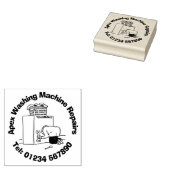 おもしろい家電修理の漫画 ラバースタンプ (押印)