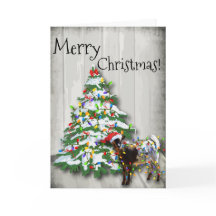 おもしろい小さなクリスマスヤギ