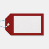 おもしろい小妖精や小人は非常に陽気なクリスマス家族 ギフトタグ (裏面横)