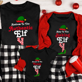 おもしろい小妖精や小人パーソナライズされたチームが一致 Tシャツ