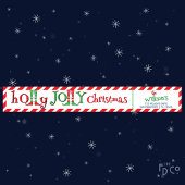 おもしろい小妖精や小人レッグホリークリすてきスマス ラップアラウンドラベル