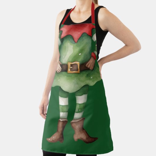 おもしろい小妖精や小人 エプロン (インサイチュ)