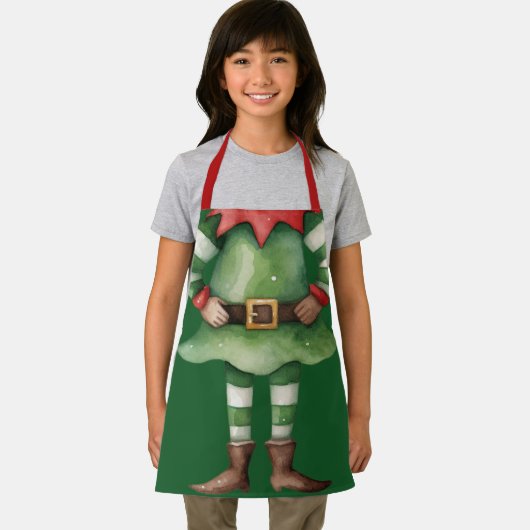 おもしろい小妖精や小人 エプロン (インサイチュ)
