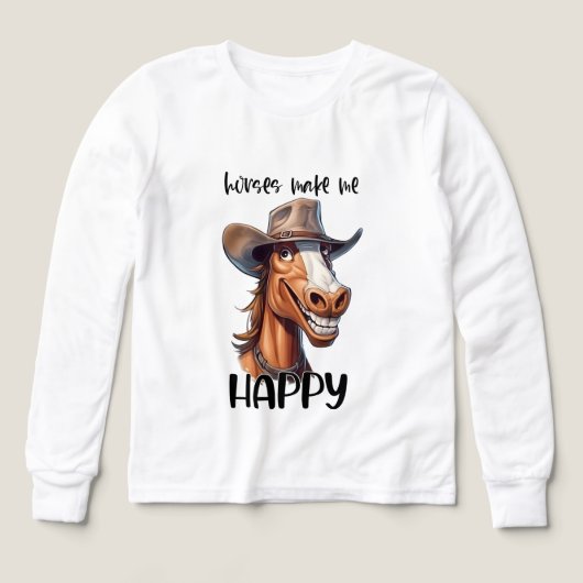 おもしろい少年の馬好き (デザイン正面)