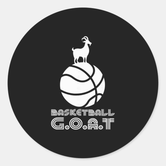 おもしろい少年スケッチヤギ子供サッカー選手ギフト ラウンドシール (正面)
