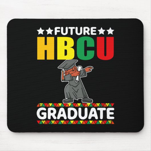 おもしろい少年院卒業キッドフューチャーHbcu Gradu マウスパッド (正面)