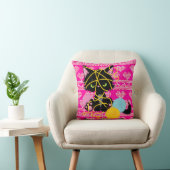 おもしろい居心地の良い編み物日 クッション (椅子)