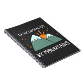 おもしろい山自然愛好家 ノートブック (右側)