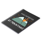 おもしろい山自然愛好家 ノートブック (左側)