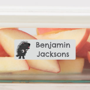 おもしろい山遊の番所漫画パーソナライズされた ラベル