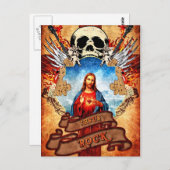 おもしろい岩 ポストカード (正面/裏面)