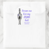 おもしろい希疾患認識度 ラウンドシール (バッグ)