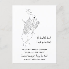 おもしろい年明け暮れ シーズンポストカード