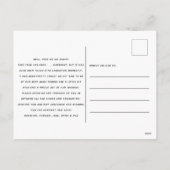 おもしろい年明け暮れ シーズンポストカード (裏面)