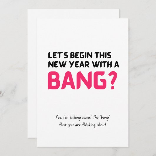 おもしろい年賀状 シーズンカード (正面/裏面)