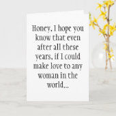 おもしろい年 カード (黄色い花)