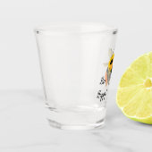 おもしろい幸せ ショットグラス (左)