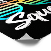 おもしろい幼稚園分隊サングラスおもしろい子供たち ポスター (角)