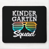 おもしろい幼稚園分隊サングラスおもしろい子供たち マウスパッド (正面)