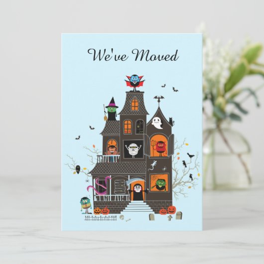 おもしろい幽霊のよく出る不気味引っ越しました (スタンド正面)