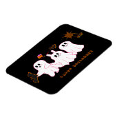 おもしろい幽霊の写真 |フォトマグネット マグネット (左側)