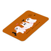 おもしろい幽霊の写真 |フォトマグネット マグネット (左側)