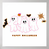 おもしろい幽霊の写真 |ポスター ポスター (正面)