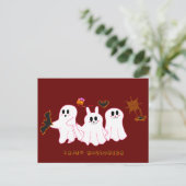 おもしろい幽霊はがき用の写真 シーズンポストカード (スタンド正面)