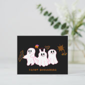 おもしろい幽霊はがき用の写真 シーズンポストカード (スタンド正面)