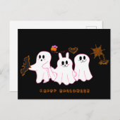 おもしろい幽霊はがき用の写真 シーズンポストカード (正面/裏面)