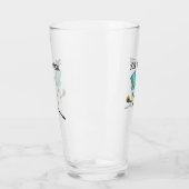 おもしろい幽霊ドレスアップトップハットブラックケーンスカル タンブラーグラス (左)