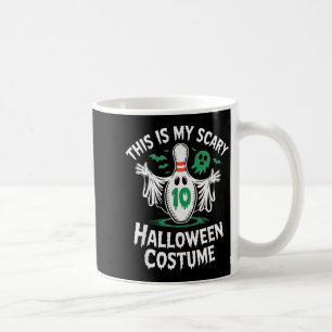 おもしろい幽霊ボウリングリーグチームのハロウィン・ユーモアTシャツ コーヒーマグカップ