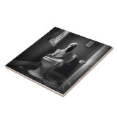 おもしろい幽霊座ってトイレ タイル (側面)