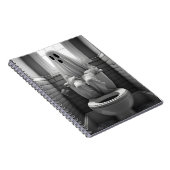 おもしろい幽霊座ってトイレ ノートブック (右側)